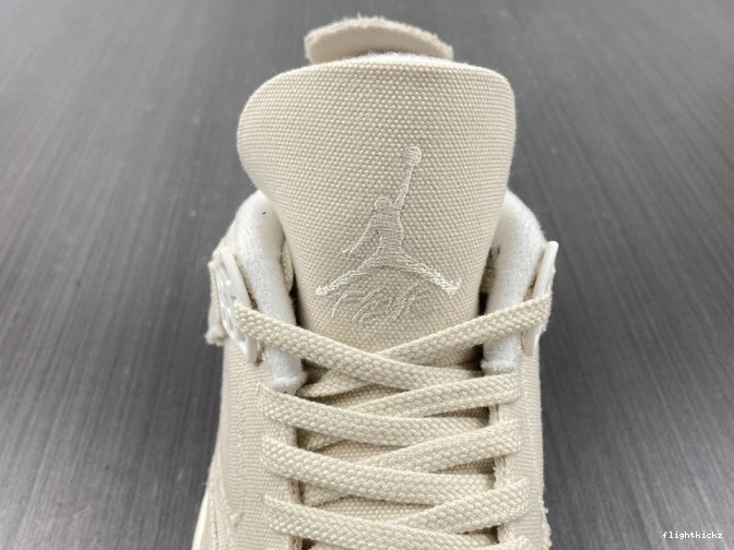 Jordan Retro Blank (W) 4 DQ4909-100 Canvas 1019